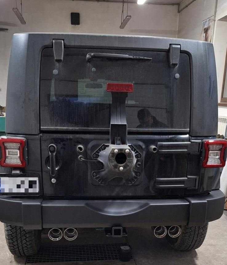 Silencer JEEP Wrangler JK 2007-2018 2.8D 130kW stainless steel, Ø100 - Image 4